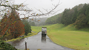 こんぴらコンペ風景雨